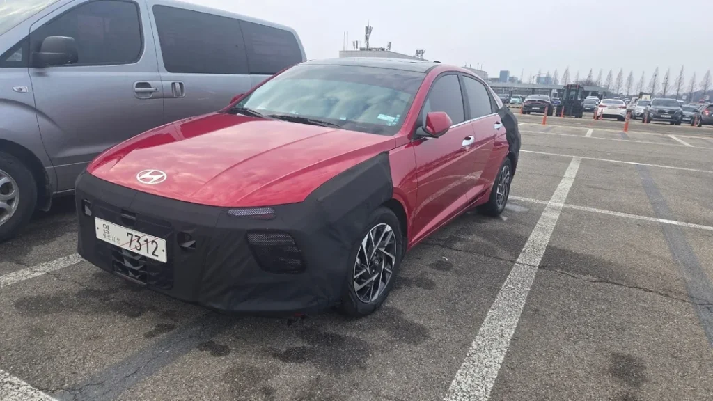 2026 Hyundai Verna facelift front design leaked
