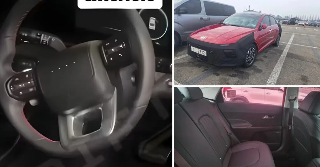 Hyundai Verna Facelift Interior Leaked – New Dashboard, 1.5 turbo & Design Revealed