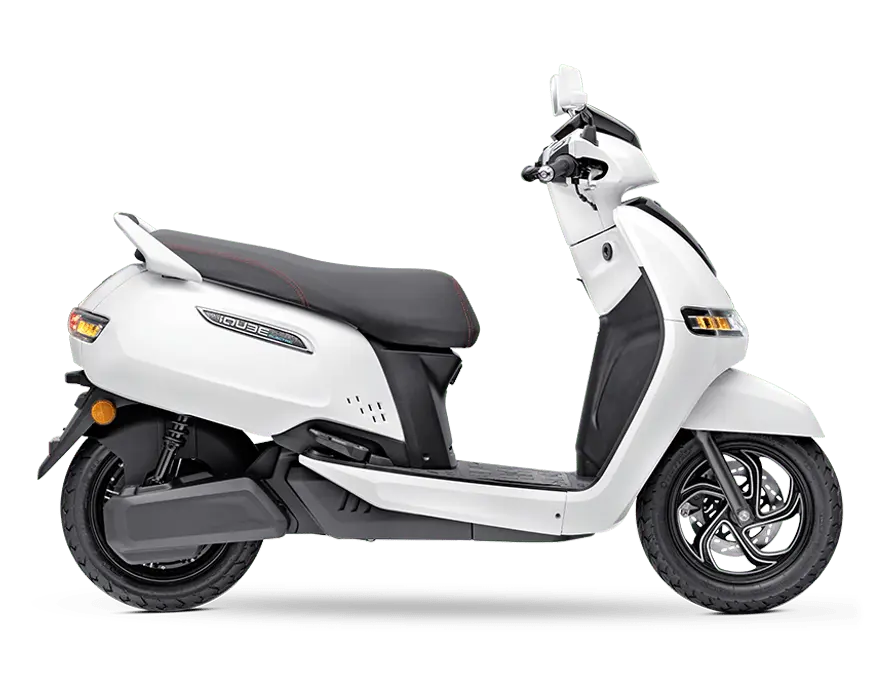 TVS iQube electric scooter featured in Top 5 Electric Scooters in India 2026
