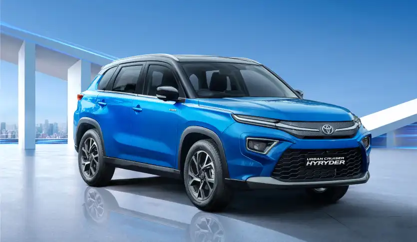 Toyota Urban Cruiser Hyryder midsize SUV in India
